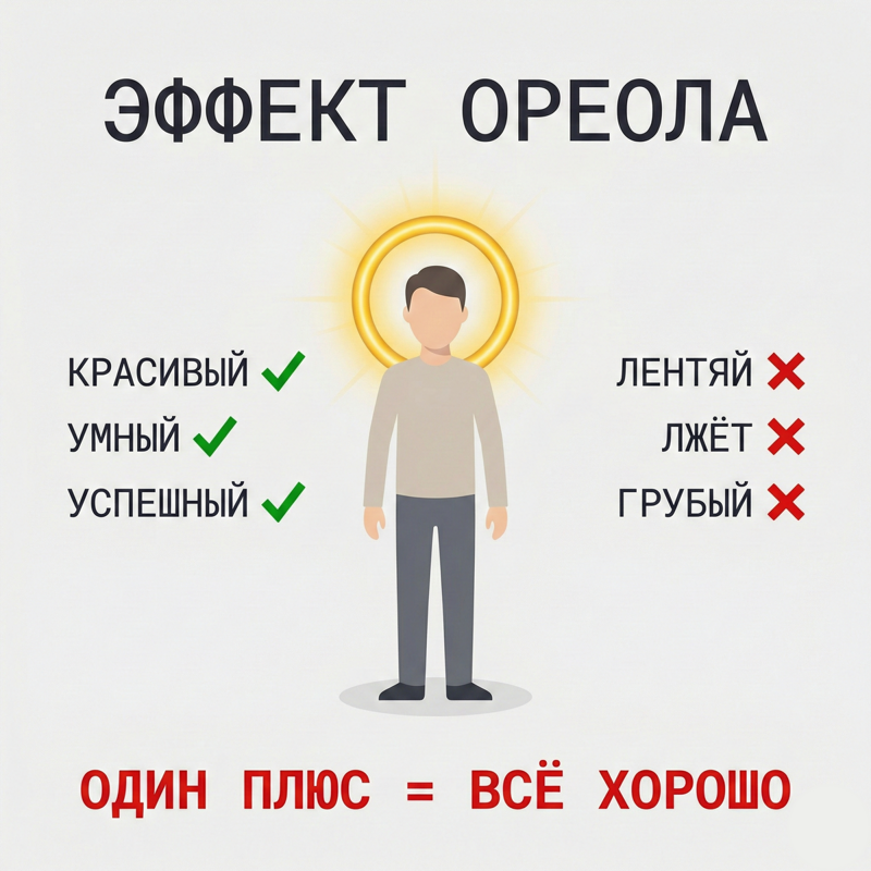 ����-������ ��� ������ ������ (Halo Effect)