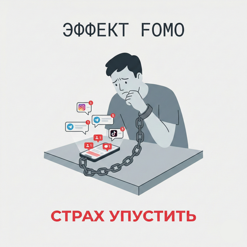 ������� ��������� ������ � ������ FOMO (Fear of Missing Out)