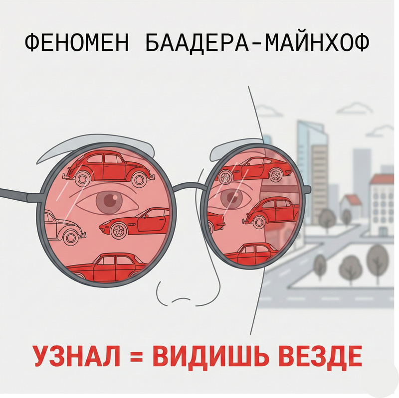 ������� �������-�������, ��� ������� ����������� (Baader-Meinhof Phenomenon / Frequency Illusion)