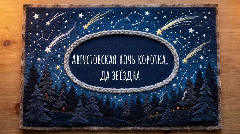 Русские цитаты, пословицы и приметы про август