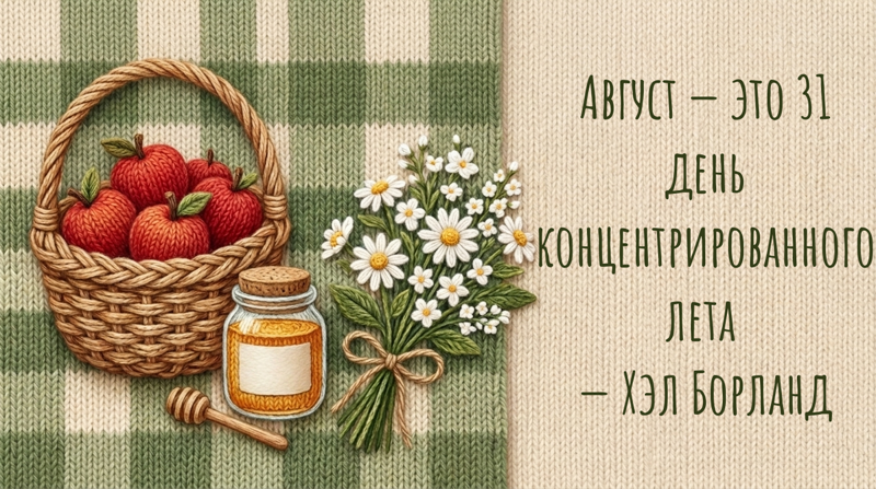 Короткие фразы и статусы про август для соцсетей